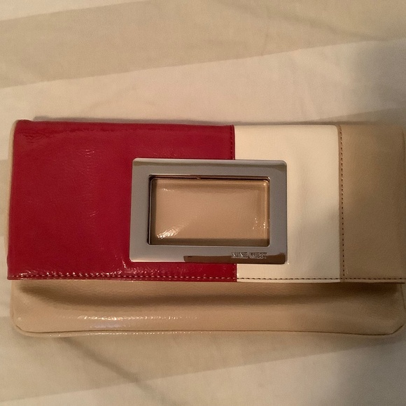 NWT Patent Nine West Clutch - Picture 1 of 5